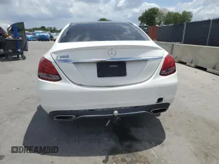 2018 Mercedes-Benz C 300 with VIN WDDWF4JB5JR344961, listed as a Copart auction lot 55126045 with 112,675 mi miles and Clean Title. Bid and sale history available at DreamBid. Image 6.