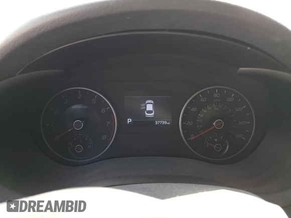 2021 Kia Stinger GT with VIN KNAE35LC2M6096326, listed as a Copart auction lot 77142494 with 37,739 mi miles and Salvage Title. Bid and sale history available at DreamBid. Image 9.