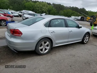 2015 Volkswagen Passat 1.8T Limited Edition with VIN 1VWAS7A3XFC083070, listed as a Copart auction lot 51843975 with 126,713 mi miles and Clean Title. Bid and sale history available at carsss.com. Image 3.