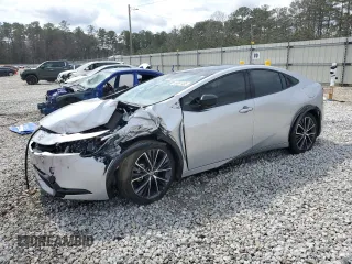 2023 Toyota Prius LE with VIN JTDACAAU3P3014597, listed as a Copart auction lot 48991405 with 5,541 mi miles and Salvage Title. Bid and sale history available at carsss.com. Image 1.