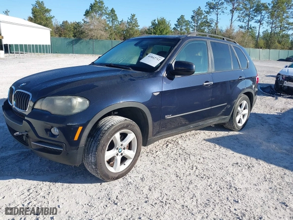 2007 BMW X5 3.0si with VIN 5UXFE43587L018974, listed as a IAAI auction lot 41842712 with 1 mi miles. Bid and sale history available at carsss.com. Image 2.
