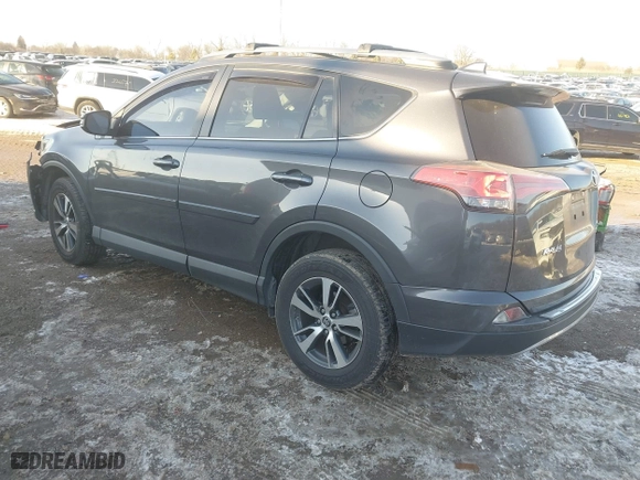 2017 Toyota RAV4 XLE with VIN 2T3RFREV9HW666120, listed as a IAAI auction lot 41641384 with 52,289 mi miles. Bid and sale history available at carsss.com. Image 3.