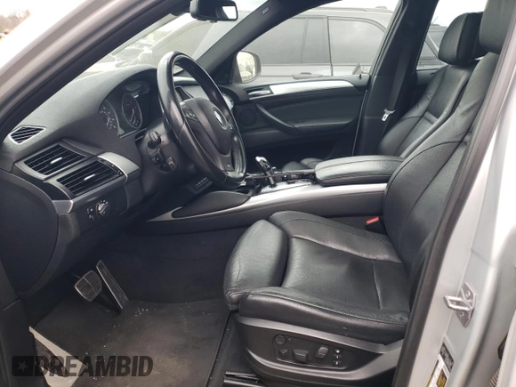 2013 BMW X6 xDrive50i with VIN 5UXFG8C52DL591964, listed as a Copart auction lot 50694834 with 110,892 mi miles and Clean Title. Bid and sale history available at carsss.com. Image 7.