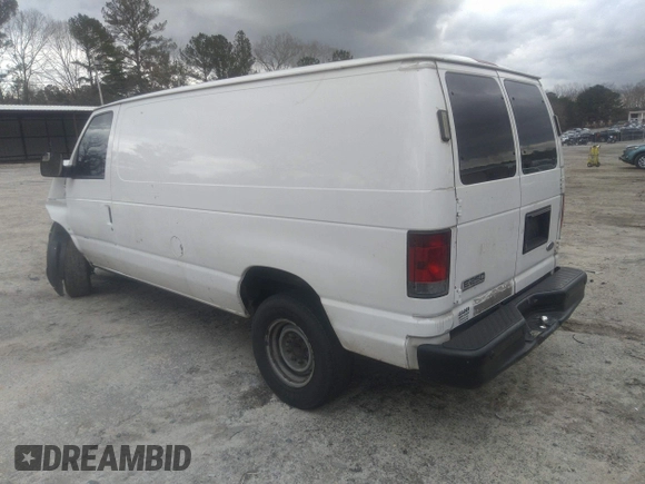 2012 Ford Econoline Cargo Commercial with VIN 1FTNE2EL3CDB15002, listed as a IAAI auction lot 41732999 with 205,355 mi miles and . Bid and sale history available at DreamBid. Image 3.