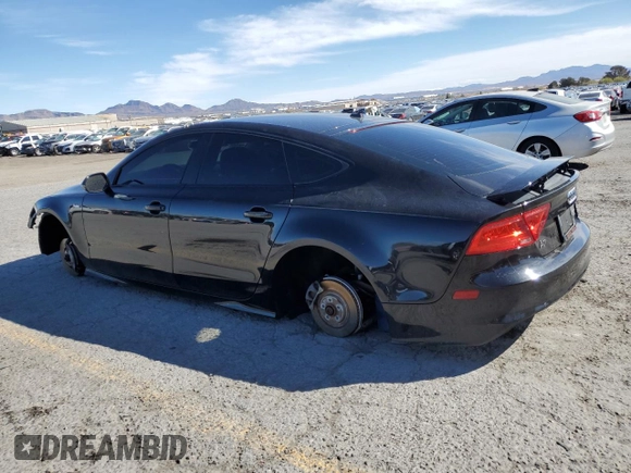 2014 Audi A7 Prestige z VIN WAU2GAFC1EN153053, wystawiony jako Copart lot #48345745 z przebiegiem 84 765 mil mil oraz Szkoda całkowita • Salvage title. Historia ofert i sprzedaży dostępna na DreamBid. Obrazek 2.