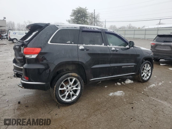 2015 Jeep Grand Cherokee Summit with VIN 1C4RJFJG2FC150752, listed as a Copart auction lot 45031365 with 151,682 mi miles and Salvage Title. Bid and sale history available at DreamBid. Image 3.