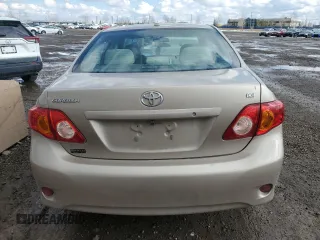 2009 Toyota Corolla with VIN 2T1BU40E29C055035, listed as a Copart auction lot 51625625 with 95,736 mi miles and Salvage Title. Bid and sale history available at carsss.com. Image 6.
