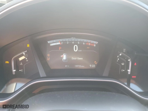 2017 Honda CR-V EX with VIN 2HKRW2H56HH633151, listed as a Copart auction lot 52125125 with 159,733 mi miles and Salvage Title. Bid and sale history available at carsss.com. Image 9.