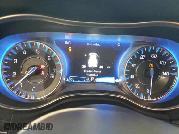 2019 Chrysler 300 Limited with VIN 2C3CCAEGXKH528082, listed as a Copart auction lot 54342925 with 154,783 mi miles and Clean Title. Bid and sale history available at DreamBid. Image 9.