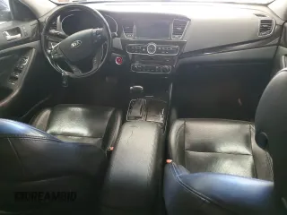2014 Kia Cadenza Premium with VIN KNALN4D70E5150792, listed as a Copart auction lot 78092074 with 183,714 mi miles and Clean Title. Bid and sale history available at carsss.com. Image 8.