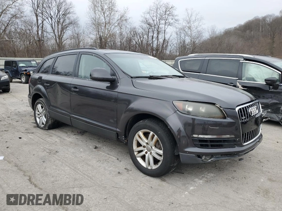 2008 Audi Q7 3.6L with VIN WA1AY74L48D054992, listed as a Copart auction lot 83196964 with 0 mi miles and Clean Title. Bid and sale history available at carsss.com. Image 4.