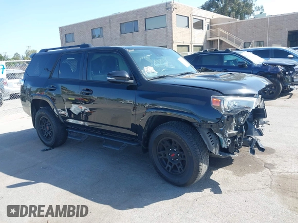 2024 Toyota 4Runner TRD Off Road with VIN JTERU5JR4R6260056, listed as a IAAI auction lot 42394403 with 17,809 mi miles and . Bid and sale history available at DreamBid. Image 1.