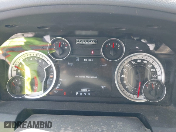 2014 Ram 2500 Big Horn with VIN 3C6UR5DJ3EG272026, listed as a IAAI auction lot 42160931 with 160,772 mi miles. Bid and sale history available at carsss.com. Image 7.