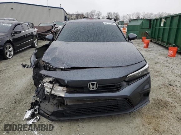 2023 Honda Civic EX z VIN 2HGFE1F70PH306337, wystawiony jako Copart lot #46122695 z przebiegiem 48 200 mil mil oraz Szkoda całkowita • Salvage title. Historia ofert i sprzedaży dostępna na DreamBid. Obrazek 5.