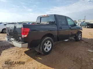 2008 Nissan Titan SE with VIN 1N6BA07D58N306668, listed as a Copart auction lot 83943094 with 214,460 mi miles and Salvage Title. Bid and sale history available at carsss.com. Image 3.