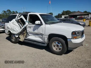 2002 GMC Yukon SLT with VIN 1GKEC13Z32R325662, listed as a Copart auction lot 76667074 with 0 mi miles and Salvage Title. Bid and sale history available at carsss.com. Image 4.