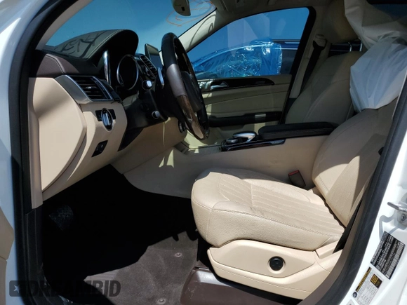2017 Mercedes-Benz GLS 450 with VIN 4JGDF6EE4HA796194, listed as a Copart auction lot 57115154 with 92,454 mi miles and Salvage Title. Bid and sale history available at DreamBid. Image 7.