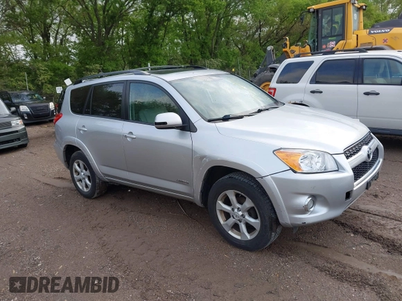 2012 Toyota RAV4 Limited with VIN 2T3DF4DVXCW262203, listed as a IAAI auction lot 42196303 with 154,302 mi miles. Bid and sale history available at carsss.com. Image 1.