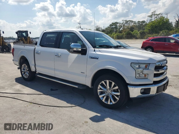 2016 Ford F-150 XL with VIN 1FTEW1CG3GKE81606, listed as a Copart auction lot 47375895 with 121,650 mi miles and Salvage Title. Bid and sale history available at DreamBid. Image 4.