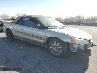 2004 Chrysler Sebring LX with VIN 1C3EL45X84N420919, listed as a Copart auction lot 43266725 with 98,528 mi miles and Salvage Title. Bid and sale history available at carsss.com. Image 4.