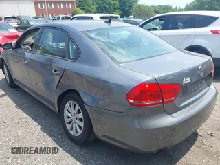 2015 Volkswagen Passat Wolfsburg Edition with VIN 1VWAT7A39FC091867, listed as a IAAI auction lot 42548813 with 136,862 mi miles and . Bid and sale history available at DreamBid. Image 3.
