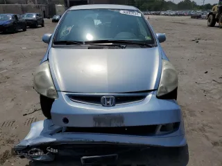 2008 Honda Fit Sport with VIN JHMGD38618S037263, listed as a Copart auction lot 66802634 with 42,487 mi miles and Salvage Title. Bid and sale history available at carsss.com. Image 5.