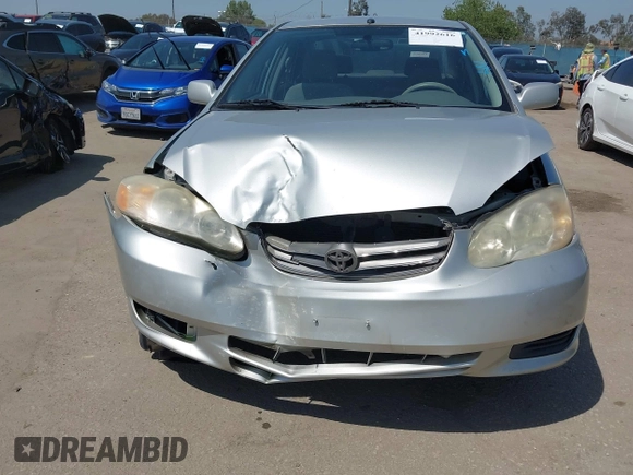 2004 Toyota Corolla CE with VIN 1NXBR32E14Z262676, listed as a IAAI auction lot 41992616 with 168,255 mi miles. Bid and sale history available at carsss.com. Image 12.