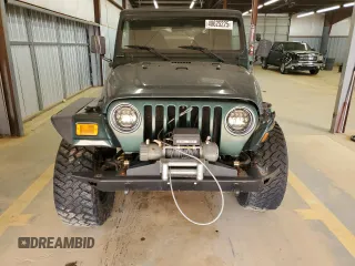 2001 Jeep Wrangler Sport with VIN 1J4FA49S51P373069, listed as a Copart auction lot 48625225 with 0 mi miles and Salvage Title. Bid and sale history available at carsss.com. Image 5.