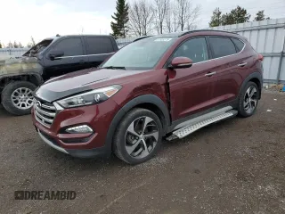 2017 Hyundai Tucson Limited with VIN KM8J3CA22HU435566, listed as a Copart auction lot 87533275 with 85,528 mi miles and Salvage Title. Bid and sale history available at carsss.com. Image 1.