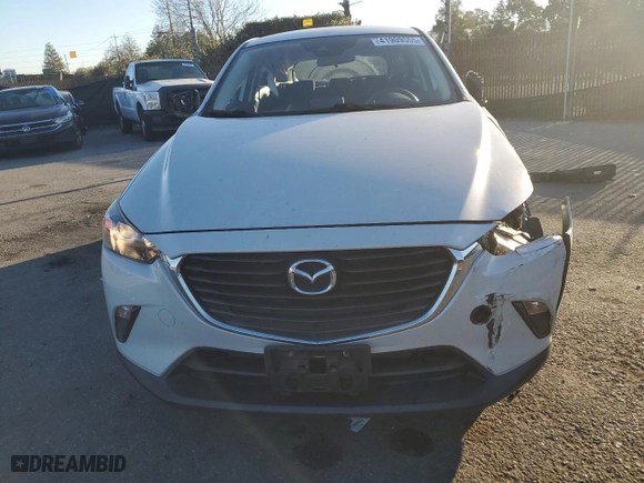 2018 Mazda CX-3 Sport with VIN JM1DKFB78J0317177, listed as a Copart auction lot 41909555 with 53,890 mi miles and Salvage Title. Bid and sale history available at carsss.com. Image 5.