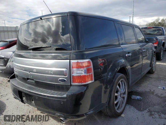 2014 Ford Flex Limited with VIN 2FMGK5D85EBD29459, listed as a Copart auction lot 86785874 with 122,893 mi miles and Salvage Title. Bid and sale history available at carsss.com. Image 3.
