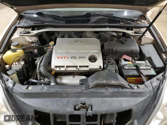 2003 Lexus ES 300 with VIN JTHBF30G430111210, listed as a Copart auction lot 52084595 with 152,667 mi miles and Clean Title. Bid and sale history available at DreamBid. Image 11.
