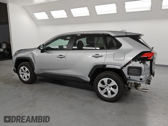 2025 Toyota RAV4 LE with VIN 2T3H1RFV3SW373989, listed as a Copart auction lot 53546285 with 3,548 mi miles and Clean Title. Bid and sale history available at carsss.com. Image 2.