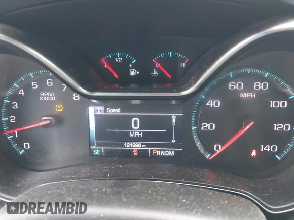 2017 Chevrolet Impala LT with VIN 1G1105S3XHU158948, listed as a IAAI auction lot 42036010 with 121,996 mi miles and . Bid and sale history available at DreamBid. Image 7.