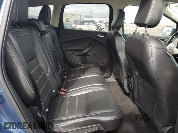 2018 Ford Escape Titanium with VIN 1FMCU0J91JUC57933, listed as a Copart auction lot 53152635 with 47,244 mi miles and Salvage title. Bid and sale history available at DreamBid. Image 11.