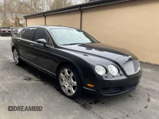 2008 Bentley Flying Spur with VIN SCBBR93W98C055885, listed as a Copart auction lot 81457494 with 81,286 mi miles and Clean Title. Bid and sale history available at DreamBid. Image 1.