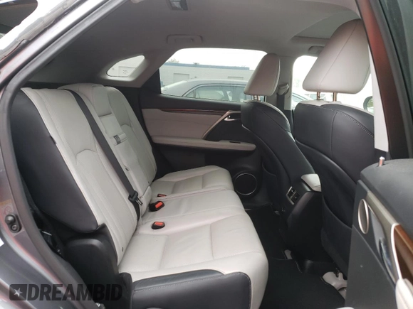 2017 Lexus RX with VIN 2T2BZMCA6HC082842, listed as a Copart auction lot 62844052 with 40,409 mi miles. Bid and sale history available at carsss.com. Image 6.