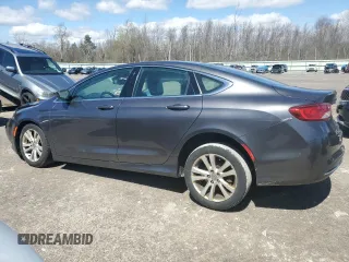 2016 Chrysler 200 Limited with VIN 1C3CCCAB3GN159828, listed as a Copart auction lot 53955315 with 165,238 mi miles and Salvage Title. Bid and sale history available at carsss.com. Image 2.