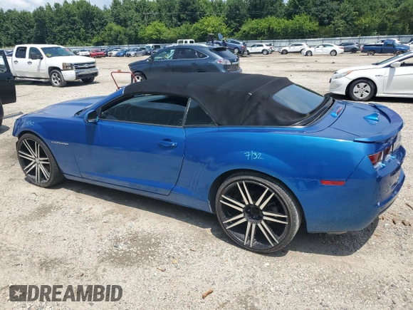 2011 Chevrolet Camaro 1LT with VIN 2G1FB3DD5B9159309, listed as a Copart auction lot 63992344 with 196,161 mi miles and Salvage title. Bid and sale history available at DreamBid. Image 2.