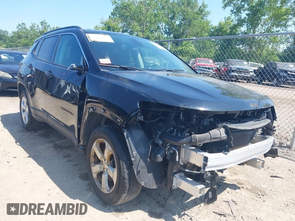 2020 Jeep Compass Latitude с VIN 3C4NJDBB2LT112590, выставлен на аукционе IAAI как лот 42618423 с пробегом 53 318 миль миль и . История ставок и продаж доступна на DreamBid. Изображение 1.