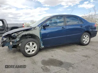 2007 Toyota Corolla CE with VIN JTDBR32EX70104093, listed as a Copart auction lot 52972615 with 133,648 mi miles and Salvage title. Bid and sale history available at DreamBid. Image 1.