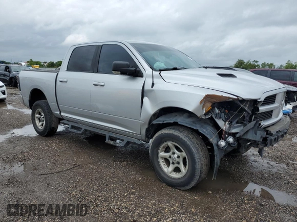 2012 Ram 1500 Sport with VIN 1C6RD7MT5CS123785, listed as a Copart auction lot 53954625 with 180,524 mi miles and Salvage title. Bid and sale history available at DreamBid. Image 4.