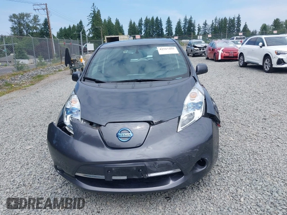 2013 Nissan LEAF SL with VIN 1N4AZ0CP9DC408137, listed as a IAAI auction lot 42517495 with 53,237 mi miles and . Bid and sale history available at DreamBid. Image 12.