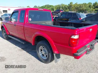2003 Ford Ranger XL Fleet with VIN 1FTYR44UX3PB69581, listed as a IAAI auction lot 42077195 with 334,920 mi miles. Bid and sale history available at carsss.com. Image 3.