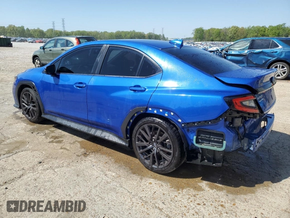 2022 Subaru WRX Limited with VIN JF1VBAL6XN9009643, listed as a Copart auction lot 52540925 with 28,008 mi miles and Salvage Title. Bid and sale history available at carsss.com. Image 2.