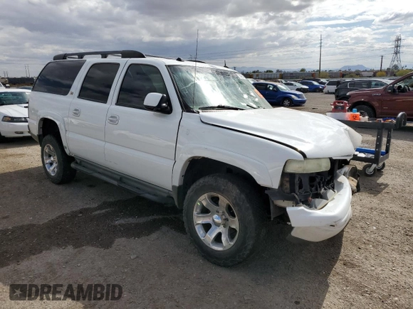 2004 Chevrolet Suburban Z71 with VIN 3GNFK16Z14G225097, listed as a Copart auction lot 55961695 with Not provided miles and Non repairable. Bid and sale history available at DreamBid. Image 4.