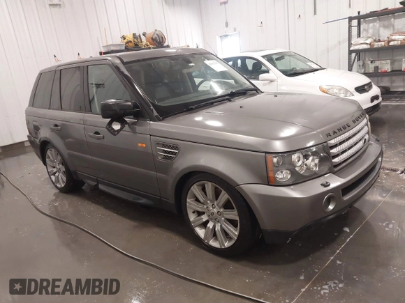 2008 Land Rover Range Rover Sport SC with VIN SALSH23438A137783, listed as a IAAI auction lot 42011109 with 235,113 mi miles and . Bid and sale history available at DreamBid. Image 1.