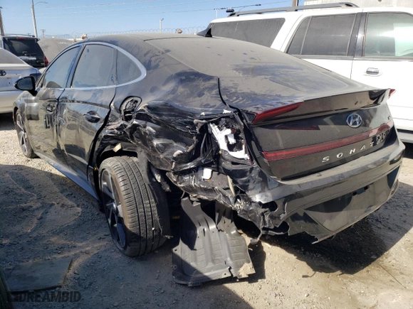 2022 Hyundai Sonata SEL Plus with VIN 5NPEJ4J23NH136577, listed as a Copart auction lot 60500774 with 17,011 mi miles and Salvage Title. Bid and sale history available at carsss.com. Image 2.