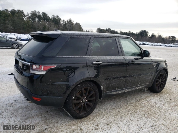 2016 Land Rover Range Rover Sport V6 HSE with VIN SALWR2PF6GA117925, listed as a Copart auction lot 41752335 with 81,343 mi miles and Clean Title. Bid and sale history available at carsss.com. Image 3.