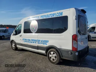 2019 Ford Transit Passenger XL z VIN 1FBAX2CM8KKB18254, wystawiony jako Copart lot #56907515 z przebiegiem 89 829 mil mil oraz Nie do naprawy • Non repairable. Historia ofert i sprzedaży dostępna na DreamBid. Obrazek 2.